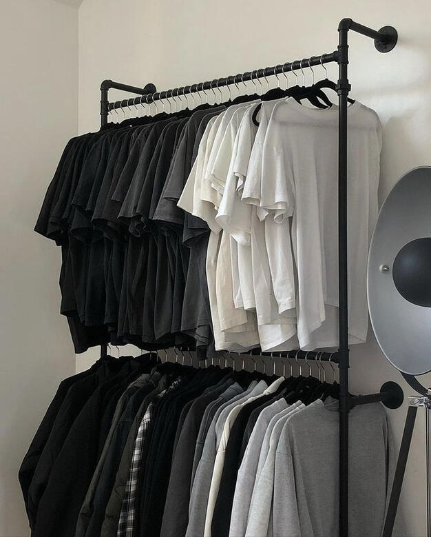 Loookuuu plain shirt rack